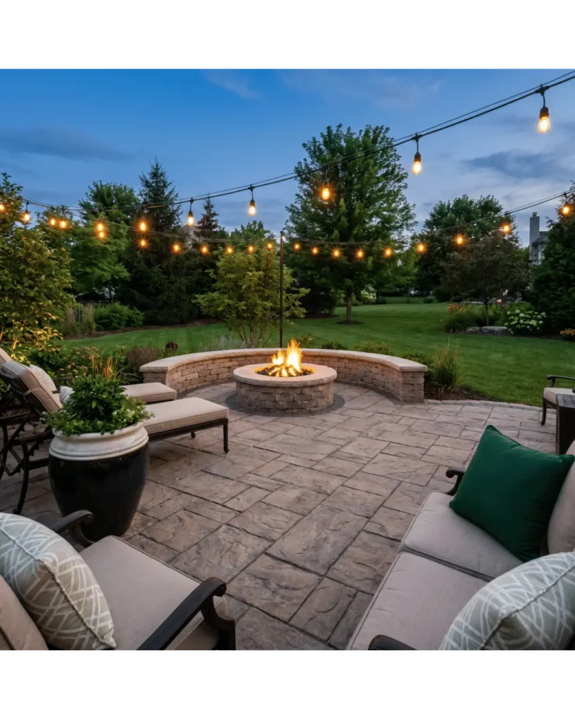 Professional landscaping and outdoor living project by BlackRock Outdoor Living in Barrington, IL.