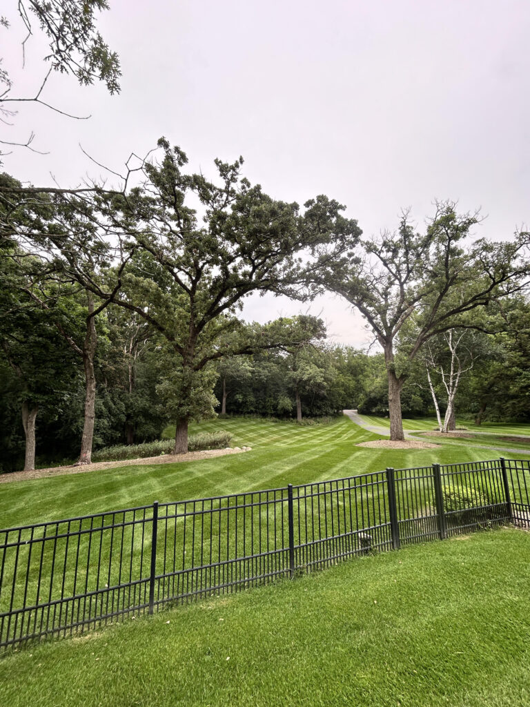 Professional landscaping and outdoor living project by BlackRock Outdoor Living in Barrington, IL.