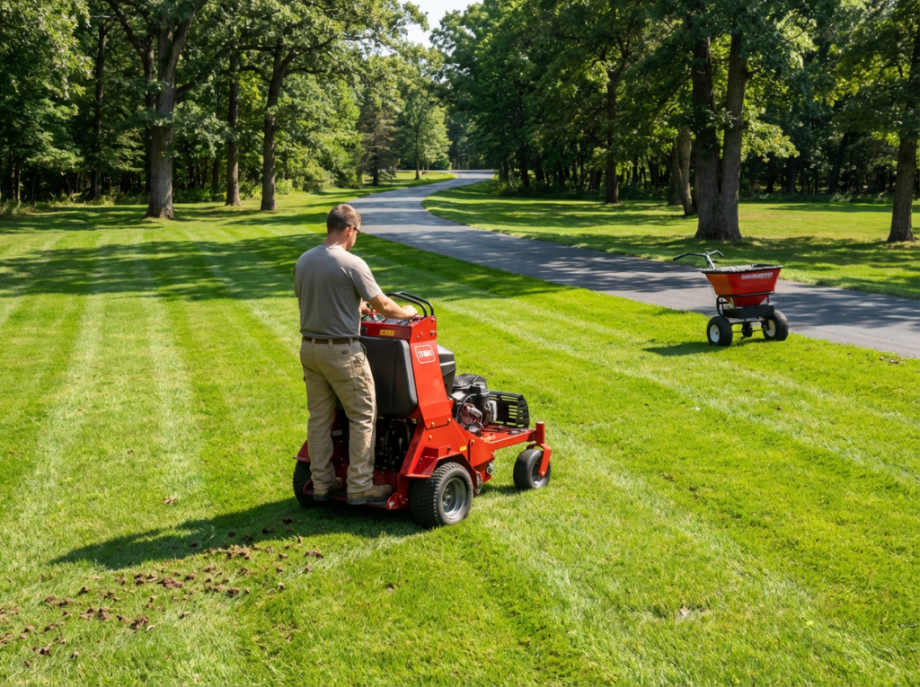 Professional landscaping and outdoor living project by BlackRock Outdoor Living in Barrington, IL.