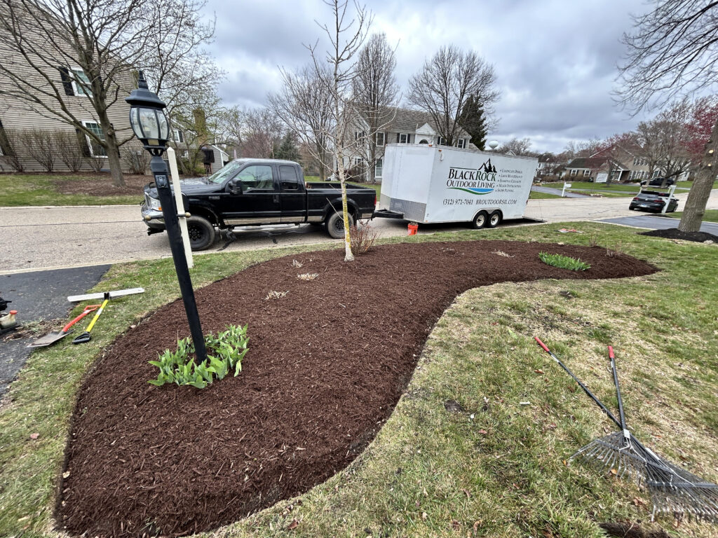 Professional landscaping and outdoor living project by BlackRock Outdoor Living in Barrington, IL.